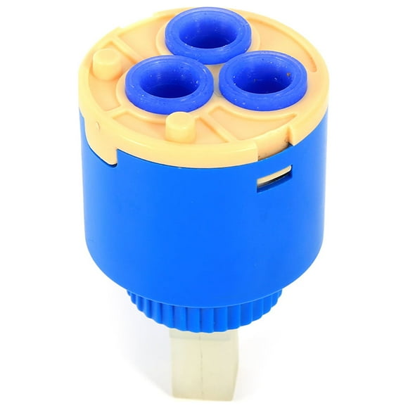 Mitigeur en céramique 35/40mm cartouche en céramique mitigeur d'eau robinet de contrôle intérieur vanne de robinet en plastique PP(35mm)