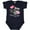 Navy Blue, variant on Inktastic Stealin' Your Heart Cute Raccoon Boys or Girls Baby Bodysuit