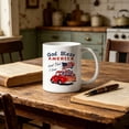 thumbnail image 4 of 250th Anniversary Commemorative Mug, 13oz Patriotic Decor Ceramic Coffee Cup, God Bless America Independence Day Novelty Cup Gifts for Men, Women, 4 of 6