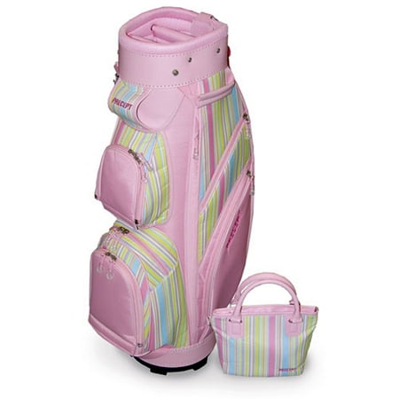 Precept Women's Golf Cart Bag with Headcovers and Purse