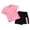 Red, variant on Big Girls Sports Outfits Quick Drying Short Sleeve T-Shirt Shorts Clothing Set, Sizes 9-10Y