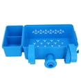 thumbnail image 1 of Cesta de Almacenamiento Junto a la Piscina, Soporte Ajustable, Portavasos, Toallas, Tazas, Juguetes, Portavasos Adicionales para Piscinas, 1 of 7