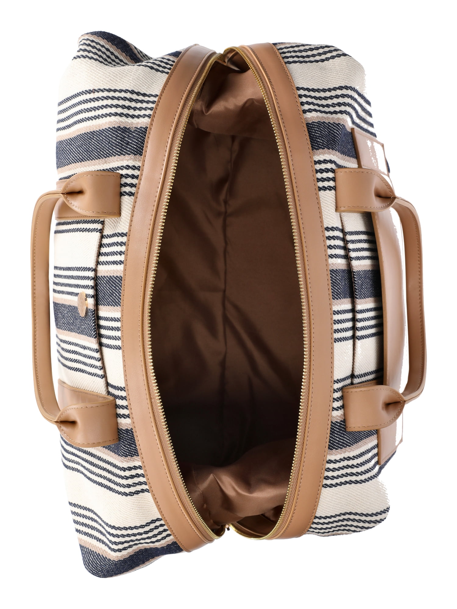 Time and Tru Women’s Blake Tote Bag, Multi Stripe