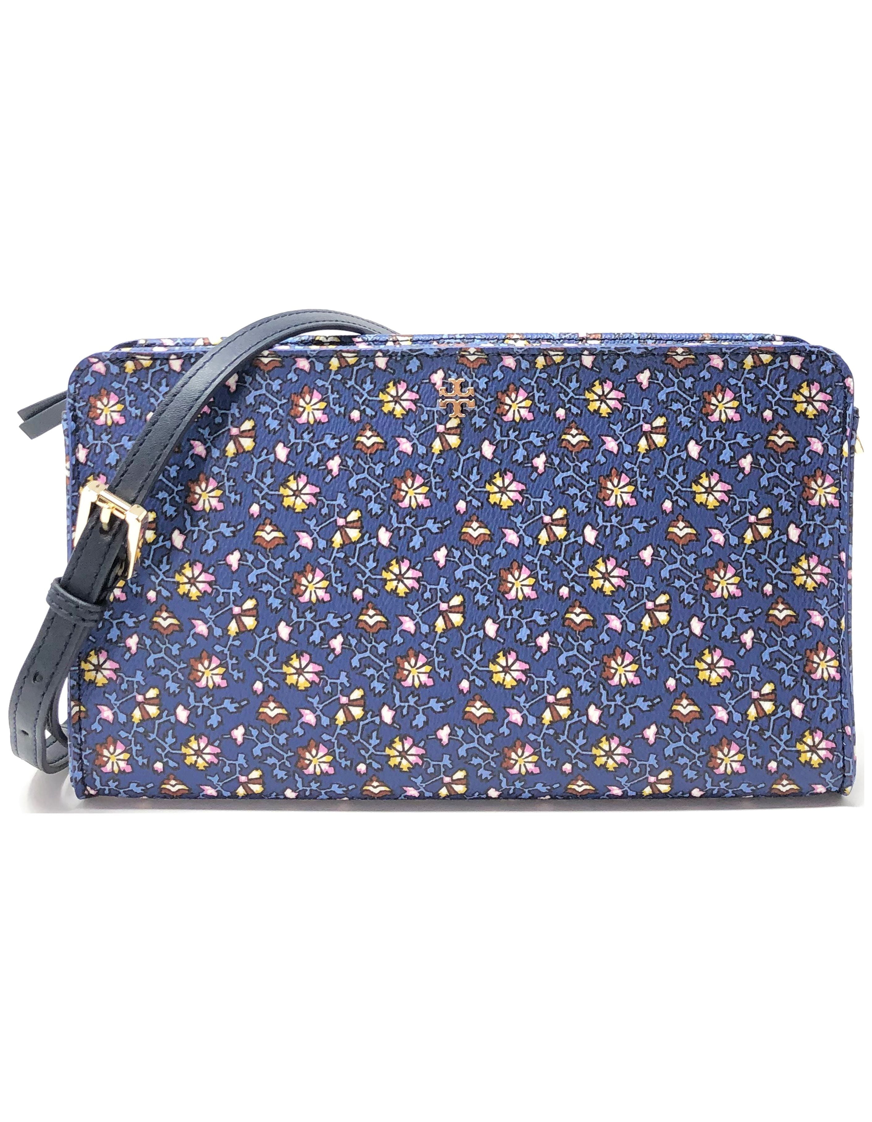 TORY BURCH 169226650 関税送料込 Tory Burch Women's Pebbled Leather Zip Pouch Clutch, Black