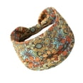 thumbnail image 3 of Diadema ancha para mujer, estilo bohemio, que absorbe el sudor, suave, de secado rápido, con nudo Estilo C, 3 of 8