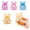 I, variant on Random Monsters Stress Relief Squeeze , Soft & Durable Non-Toxic Decompression Pinch , Cute Kawaii Design, Portable Fidget for All Ages, Sensory Anxiety Relief for Home & Office,3*3.1in.