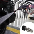 thumbnail image 6 of Pressure Washer Quick Connect Kit, 4 Pack Stainless Steel M22-14mm Male to 3/8" Quick Connect Couplers, Swivel Adapter Set for Power Washer Hose and Gun, 6 of 7