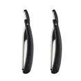 thumbnail image 1 of Stainless Steel Straight Edge Haircut Razor Folding Straight Razor Single Edge Replaceable Blade Fits All Double Edge Razor Blades, 1 of 5
