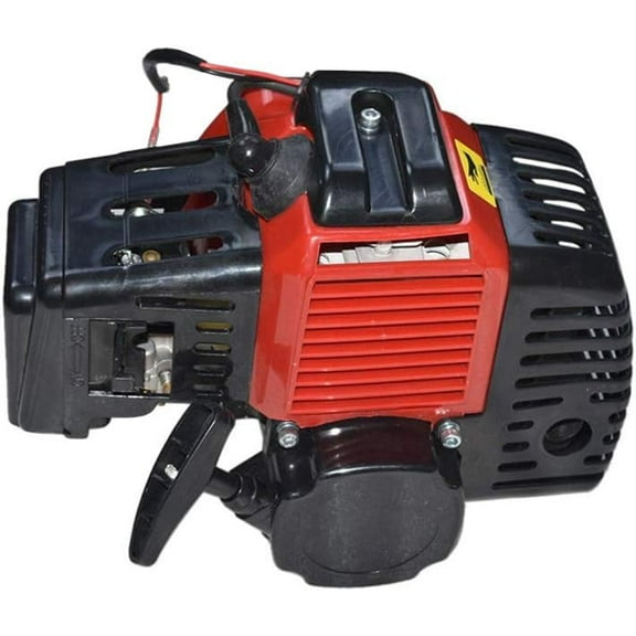 49cc 2-Stroke Engine Motor Single Cylinder Air Cooled Pull Start for Pocket Bike Gas Scooter Mini Chopper ATV