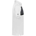 thumbnail image 5 of Holloway Sportswear L Prism Bold Polo White/Carbon 222576, 5 of 5