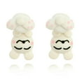 thumbnail image 3 of Daisyyozoid Wholesale Handmade Polymer Cute Rabbit Earrings 3d Animal Earring For Girls Jewelry, 3 of 7