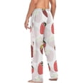 thumbnail image 6 of Cute Strawberry Ghost Pajama Pants, Men's Lounge Pants Light with Drawstring and Pockets, Christmas New Year Birthday Father's Day Gifts, 6 of 7