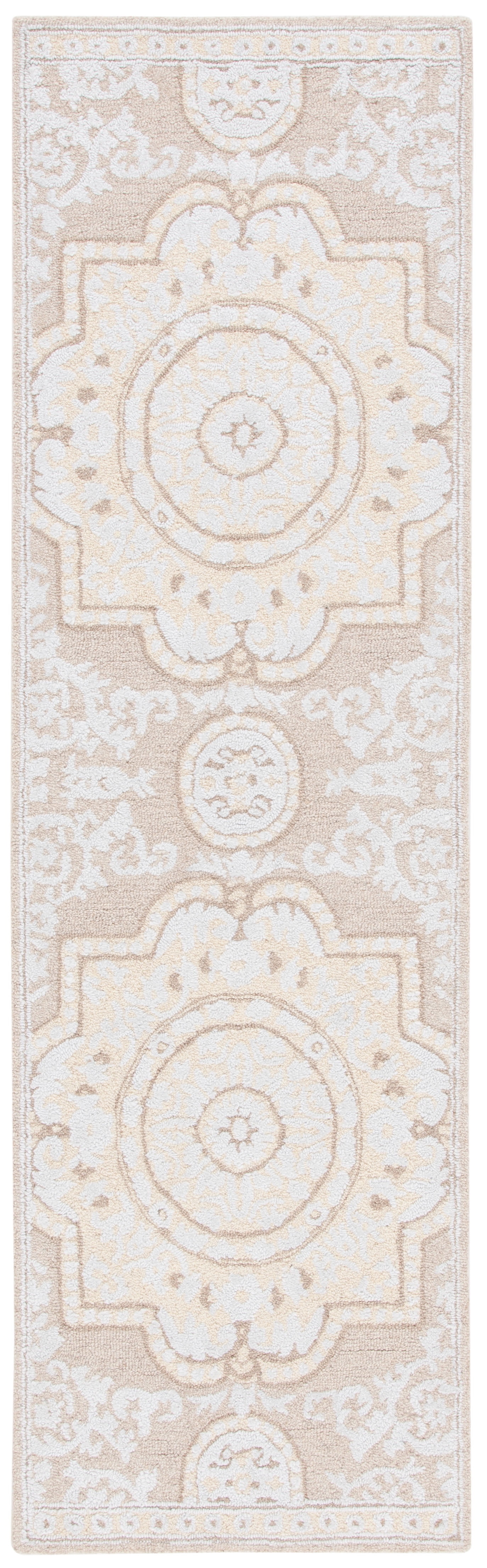 SAFAVIEH Abstract Merrill Oriental Runner Rug, Ivory/Beige, 2'3" x 8'