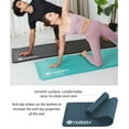 thumbnail image 4 of YR Yoga Mat Mat Grueso Ejercicio de 1 Pulgada Mat 76,7 "X 24" Workout Mats para Gimnasio en Casa, Gris Azul con Bolsa, 4 of 8