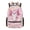 Axolotl Daisies, variant on HUIACONG Capybara Sunflower Theme Spacious Main Compartment School Backpack for Hiking Camping, Adjustable Shoulder Straps Waterproof Daypack Multiple Pockets