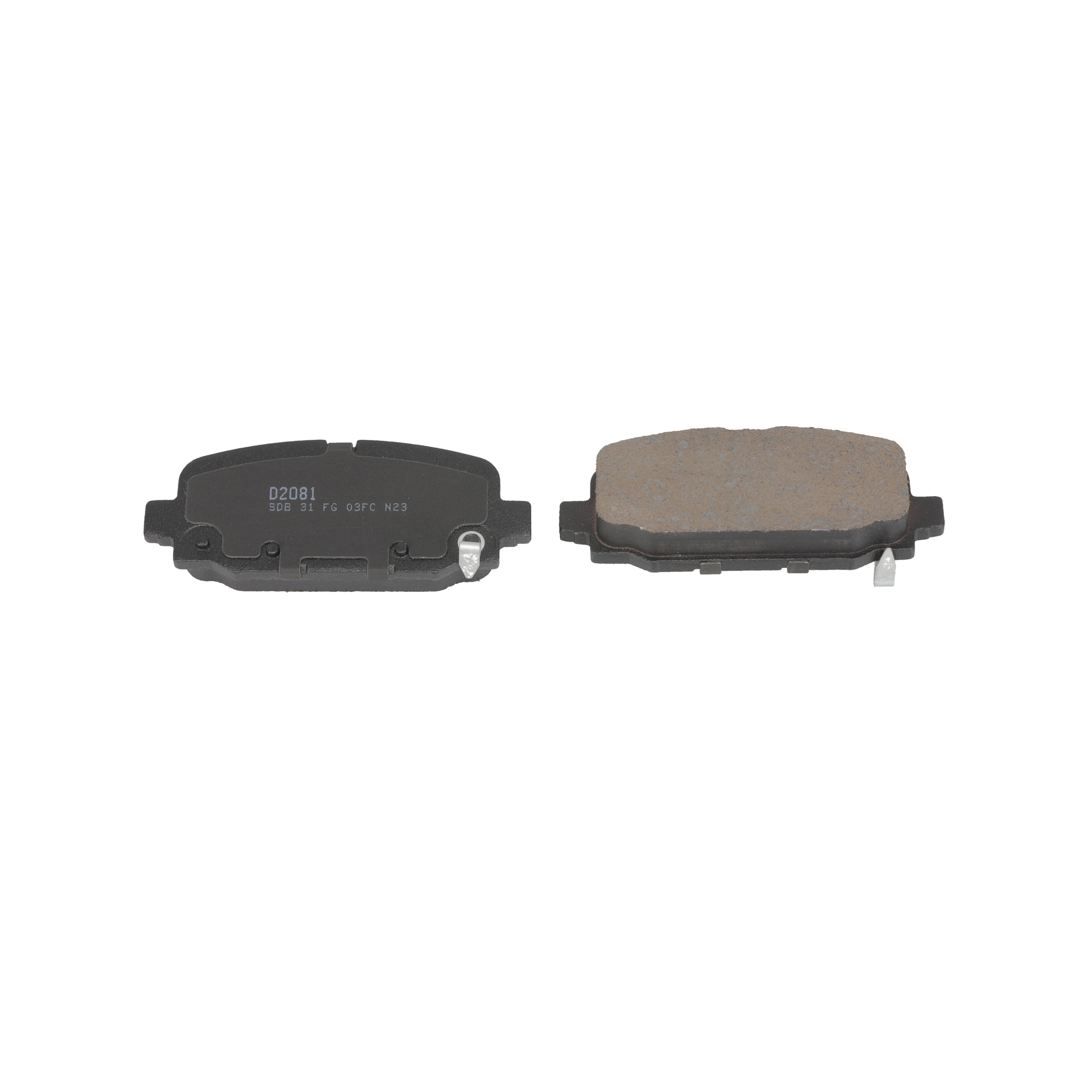 Winstop Brake Pad Set, Rear WS.2081.0.C, Jeep Compass 2022-2017