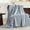 Blue Stripe, variant on Faux Fur Throw Blanket for Couch, Cozy Warm Plush Striped Blanket for Sofa Bedroom Living Room, 50 * 60 Inches Hot Pink