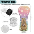 thumbnail image 6 of Yuyamidu Capybara Golf Club Head Covers for Women Daisy Driver Fairway Wood Hybrid Golf Head Cover, Waterproof PU Leather, 6 of 8