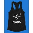 thumbnail image 3 of NASA Nasa Shuttle In Space Racerback Tank Women -NASA Designs, Female Small, 3 of 4