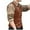 Coffee, variant on Vests for Men's Corduroy Vest Classic British Retro Style Smart Casual Outerwear for Everyday Business and Daily Wear Size:M