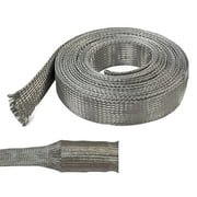 Tinned Copper Metal Braided Sleeving - From 1/8" to 1" - from 10 to 50 Feet - Electriduct
