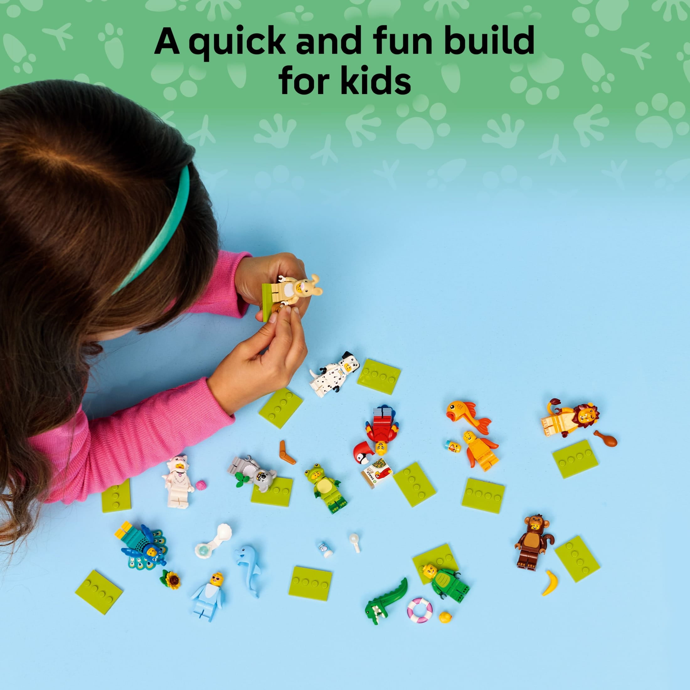 LEGO Minifigures Animal Series 28 Mystery Box Toy for Kids - Find 1 of 12 Surprise Figures in Each Pack - Gift Idea for Birthday - Party Favors for Boys & Girls, Ages 5+ - 71051