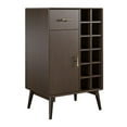 thumbnail image 3 of Novogratz Brittany Bar Cabinet, Walnut, 3 of 16