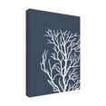 thumbnail image 2 of Trademark Fine Art 'Corals White on Indigo Blue c' Canvas Art by Fab Funky, 2 of 3