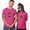 Pink, variant on Wedding Matching Valentine's Day T-Shirt Couples T-Shirts for Boyfriend & Girlfriend Letter Print Tees