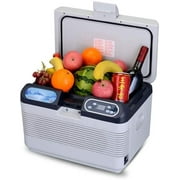 SMG Car Refrigerator 12L 24V/12V/220 Compact Portable Cooler Warmer Mini Fridge,for Bedroom,Office,Car,Cosmetics