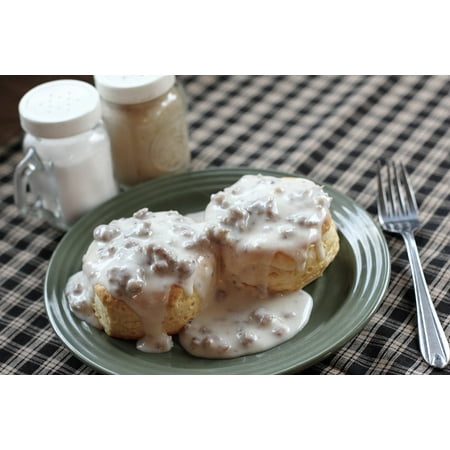 - Laminated Poster Gravy Food Biscuits Breakfast Biscuit Bread Poster Print 11 x 17