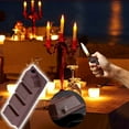 thumbnail image 1 of FHBVT Briquet Électronique en Chocolat Mode à Double Port de Feu Coupe-Vent USB Rechargeable Portable Design Mince pour Maison Extérieur Camping Randonnée Vacances Anniversaire Affaires Cadeau Usage Personnel Déco, 1 of 6