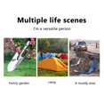thumbnail image 3 of Eigraketly Pala de jardín Accesorio de jardinería para el hogar al aire libre Palas de camping de tamaño pequeño Palas de deshierbe Accesorios de carpas Eigraketly OD013346-00, 3 of 6