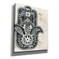 thumbnail image 2 of Epic Graffiti 'Day Hamsa I' by Grace Popp, Canvas Wall Glass, 26"x30", 2 of 2