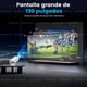 thumbnail image 2 of Mini Proyector Hy300 Pro Gearelec Profesional 1080P 4k Wifi 12000LM Color Blanco Portátil Smart Tv, 2 of 5