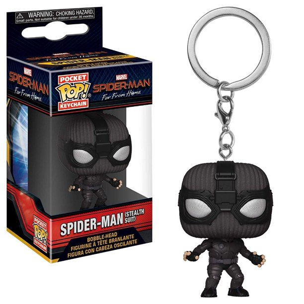 FUNKO POP-llavero de bolsillo de los vengadores, Marvel, Iron Man, cohete, Spider-man, Hulk, Loki, Thor, Capitán América, Pantera, modelo de juguetes, regalos