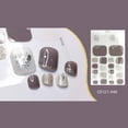 thumbnail image 1 of Fiudx Pegatinas para Uñas de Los Pies, Diseño de Diamante de Imitación Bronceado Brillante, Fácil Aplicación Autoadhesiva, Patrones Coloridos de Moda, Accesorio de Decoración de Uñas Diy, Divertido p, 1 of 2