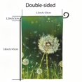 thumbnail image 3 of Shangniulu White Flowers Grass Sunlight Landscape Spring Summer Seasonal Garden Yard Flag Double Sided Welcome House Flag for Patio Lawn Outdoor Home Decor White, 3 of 6