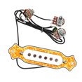 thumbnail image 4 of BESTYASH 1Jgo Guitarra Pickup De Metal Amarillo Para Sonido Nítido Sin Necesidad De Taladros Ni Configuraciones, 4 of 7