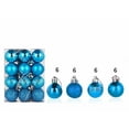 thumbnail image 4 of CuiLiyq Christmas Ball Ornaments, 48 PCS Shatterproof Christmas Hanging Balls Set for Xmas Tree DIY Craft Gifts, for Home Holiday Wedding Party Decorations (Lake Blue), 4 of 5