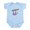 Sky Blue, variant on CafePress - Just Hangin Body Suit - Baby Light Bodysuit, Size Newborn - 24 Months