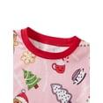 thumbnail image 5 of EYIIYE Family Matching Christmas Pajama Set, Christmas Tree Print Long Sleeve Tops Elastic Waist Pants for Fall Winter, 5 of 8
