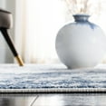thumbnail image 4 of SAFAVIEH Amelia Alastar Abstract Distressed Area Rug, Navy/Gray, 8' x 8' Round, 4 of 10