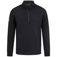 thumbnail image 2 of Men's Levelwear Black Miami Marlins Cushion Insignia 2.0 Quarter-Zip Pullover, 2 of 3