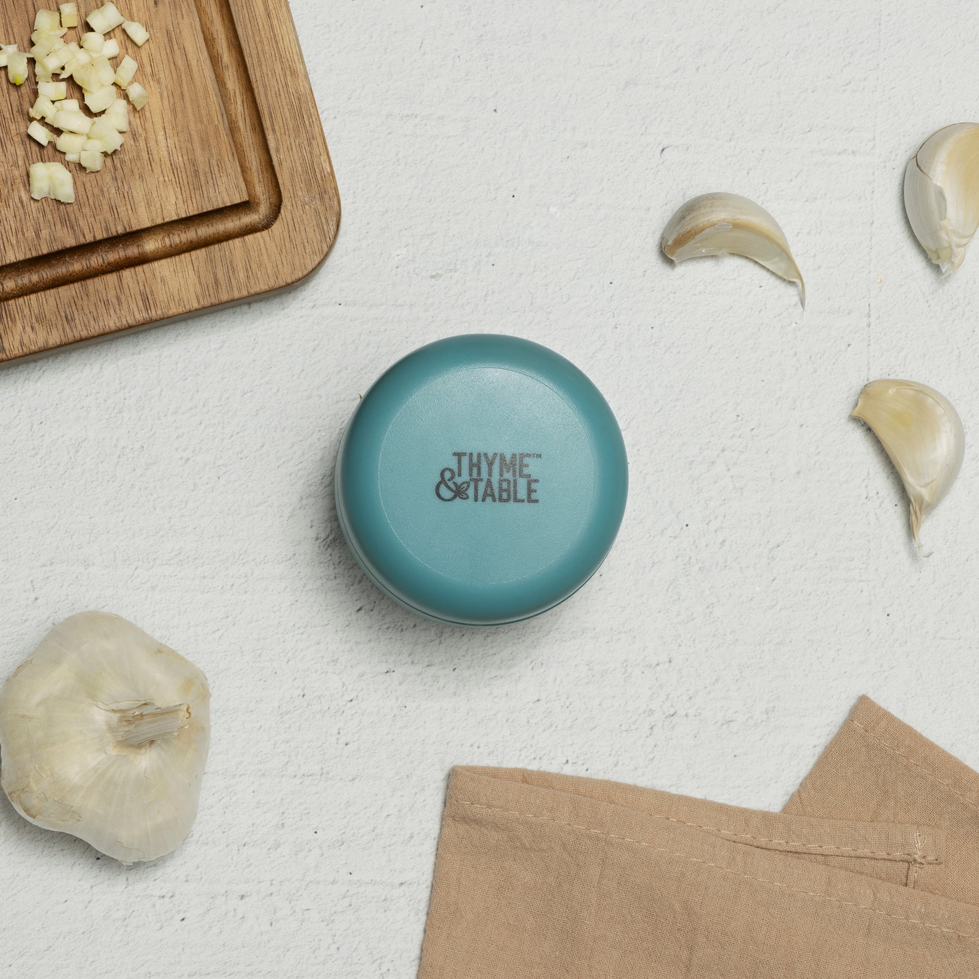 Thyme and Table Garlic Press Container