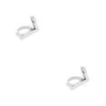 thumbnail image 2 of Advancent Adaptador de Dial de desviador delantero de bicicleta, cambio de asiento, anillo de conversión antideslizante ajustable, anillo de abrazadera de Astilla 2piezas Advancent CBP388300, 2 of 5
