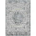 thumbnail image 3 of Country & Floral Cadence Collection Area Rug 5'3" Round - Light Blue, 3 of 5