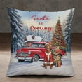 thumbnail image 2 of Santa is Coming Vizsla Merry Christmas Xmas Noel Truck Tree Pillowcase Double Sided Vizslas Dog Lover Gifts Idea Pillow Case Covers - 02023, 2 of 3