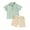 Beige, variant on Bagilaanoe 2pcs Toddler Baby Boy Shorts Set Short Sleeve Shirt Tops + Shorts 3M 6M 12M 18M 24M 3T Kids Casual Summer Clothes