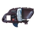 thumbnail image 3 of TRQ Interior Inside Red/Chrome Door Handle w/ Bezel Set Pair for Chevy Pickup DHA31516, 3 of 4